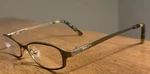 Ralph Lauren RA6037 456 Eyeglass Frames Semi Rimless 49-16-135 Women Leopard. Fixed Price $29.99.