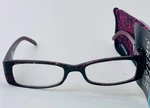 Foster Grant Magnolia Magenta Reading Glasses With Floral Case +2.00 Readers New. Fixed Price $12.88.