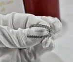 Cartier Custom Clip Later Hinges Diamonds Spare Part Adjust For Glasses Rimless. Fixed Price $1588.00.