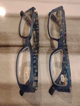 2 Pk Blue Ladies Reading Glasses Women Readers +3.00 Mag Crystal Fashion Design. Fixed Price $16.99.