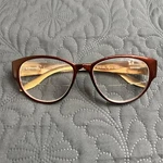 Joy Mangano Rounded Readers Gold See The In Life Jm New York Magnifier Frame. Fixed Price $10.00.