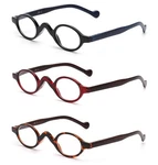 Jm 3 Pack Small Oval Reading Glasses Vintage Spring Hinge One Size,. Fixed Price $26.99.