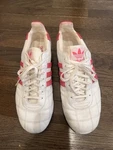 Adidas Tuscany Goodyear Womens Pink White Sz 10 Driving Running Racing Lifestyle. Fixed Price $39.99.