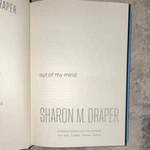 Atheneum Books For Young Readers By Sharon M. Draper Out Of My Mind Hardcover. Fixed Price $6.00.