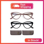 Eyeurl Cat Reading Glasses For Women - 2 Pack Blue Light Blocking Computer. Fixed Price $25.17.