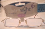 Xtra Sight By Magnivision Reading Glasses +3.25 #6. Fixed Price $11.99.