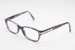 New Coach Hc 6065 5288 Confetti Purple Authentic Eyeglasses 51-17. Fixed Price $59.40.