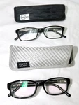 Foster Grant Lot Pair Of Reading Glasses Reader Strength +2.00, One Multifocus. Fixed Price $9.99.