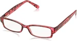 Foster Grant Aurora Reading Glasses Translucent Red Black Tortoise +1.50. Fixed Price $16.88.