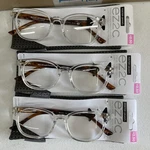 "3 Pair" Foster Grant EZ2C 24 610 Cry Brn Clear +2.50 Reading Readers Glasses. Fixed Price $29.95.