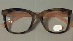 Evolution Eyes Tortoise & Peach Thick Frame Cat Reading Glasses Nerd Readers 0.0. Fixed Price $24.20.