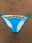 Women's Trina Turk Bikini Bottom Aqua Sz 10 Ties On The Side. Fixed Price $19.99.