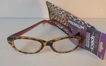 Foster Grant Simply Specs Cora Red +1.25 Reading Glasses W/ Case Readers New. Fixed Price $11.00.