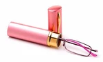 Readers Compact Reading Glasses Aluminium Hard Case "pretty Pink". Fixed Price $11.99.