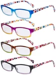 Eyekepper Reading Glasses 4 Pack Fashion Readers For Women Spring Hinge. Fixed Price $16.99.