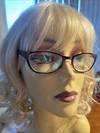 Foster Grants Multifocus Eyeglasses 52 18-135 Charisie Rectangular Frames Only. Fixed Price $27.00.