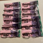"12 Pair" Foster Grant Monroe + 1.75 Pink Reading Glasses Readers Women's. Fixed Price $38.88.