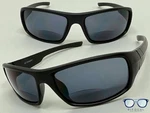 Sporty Wrap Around Bifocal Reading Sun Glasses Readers Black Frame For Men +2.50. Fixed Price $13.94.