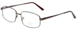 Jubilee Mens J5812-DBR-55MM Metal Glass Frame Dark Brown. Fixed Price $25.00.