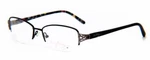 Vera Bradley Vanessa Semi-rimless Reading Glasses Ribbons Satin Blue Black 54 Mm. Fixed Price $39.95.