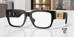 Versace VE3350 GB1 Black Demo Lens 55 Mm Men's Eyeglasses. Fixed Price $145.99.