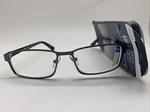 Foster Grant TI104 Gun Metal Gray Tech +1.25 Reading Readers Glasses. Fixed Price $9.95.