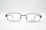 Vintage Fitche 3219 Titanium Bronze Black Square Glasses Frame Nos. Fixed Price $62.78.