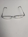 Foster Grant Hyper Full 1004 Reading Glasses Black Metal Frame +1.50 Strength. Fixed Price $9.50.