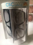 C&c California Women's +2.50 Premium Reading Glasses 3-PACK Readers Hard Case. Fixed Price $34.89.