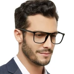 Mare Azzuro Large Blue Light Blocking Reading Glasses Men 56-17-145, Black. Fixed Price $33.99.