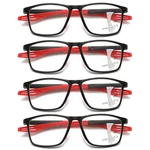 4PK Women Multifocus No Line Progressive Reading Glasses Multifocal Readers. Fixed Price $17.19.