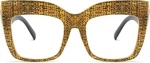 (qty 8) Feisedy Women's Square Oversized Blue Light Filtering Reading Glasses. Fixed Price $146.75.