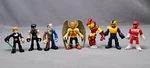 Imaginext Figures Lot Of 7 Star Wars, Cat Women, Power Ranger Ironman. Fixed Price $19.27.