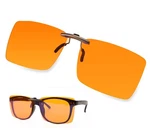 Fonhcoo Clip Blue Light Blocking Glasses Womens 1 Pack, Orange. Fixed Price $16.65.