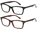 Yogo Vision Bifocal Reading Glasses 2 Pack Fashion Comfort Quality. Fixed Price $16.99.