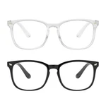 Yogo Vision Blue 54-18-140, 2 Pack: Set Of Crystal Clear And Black. Fixed Price $14.20.