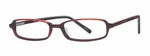 Calabria Vivid 733 Designer Blue Light Blocking Glasses Black Red Ladies 49MM. Fixed Price $49.95.