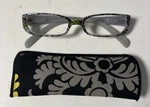 Vera Bradley Readers Reading Glasses Jackie Baroque +1.75 With Soft Case Retired. Fixed Price $19.95.