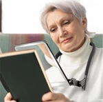 5X Large Reading Handfree Magnifying Glass W/ Light Flexible Gooseneck Magnifier. Fixed Price $22.96.