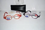 Ytdbns 2 Pack Reading Glasses Retro Round Blue Light Multi 3.50 Nwt. Fixed Price $11.99.