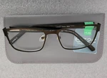 Foster Grant EC2C Reading Glasses +1.50 Dalton 54 17-140 Brown With Case. Fixed Price $10.88.