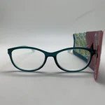 D220 Foster Grant Simply Specs Readers Gwyn +2.75 Tel Teal Reading Glasses. Fixed Price $9.95.