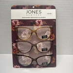 Jones New York Signature +2.50 3 Pair Reading Glasses Readers For Women's. Fixed Price $29.99.