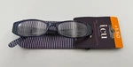 Icu Eyewear Reading Glasses +1.50 Magnification Frame With Striped Case. Fixed Price $19.99.