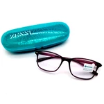 Zenni Optical Purple Reading Glasses +2.25 Blue Light Uv Anti-scratch Case New. Fixed Price $11.91.