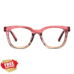 By Peeperspecs Women's To The Max Square Blue Light Blocking Reading .... Fixed Price $47.76.