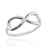 925 Sterling Silver Classic Infinity Ring. Fixed Price $34.99.
