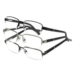 Design Optics By Foster Grant Semi-rimless Metal Reading Glasses 3-PACK. Fixed Price $16.33.