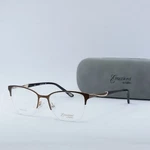 New Emozioni 4396 0FG4 00 Brown Gold Eyeglasses. Fixed Price $39.45.