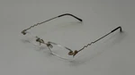 Design Optics Fg Rimless Readers #1.75 Faux Tortoise Shell Squiggly Wire Temples. Fixed Price $15.99.